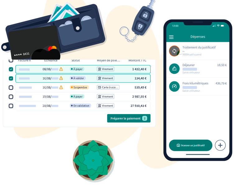 La gamme Cleemy des solutions dédiées aux frais professionnels